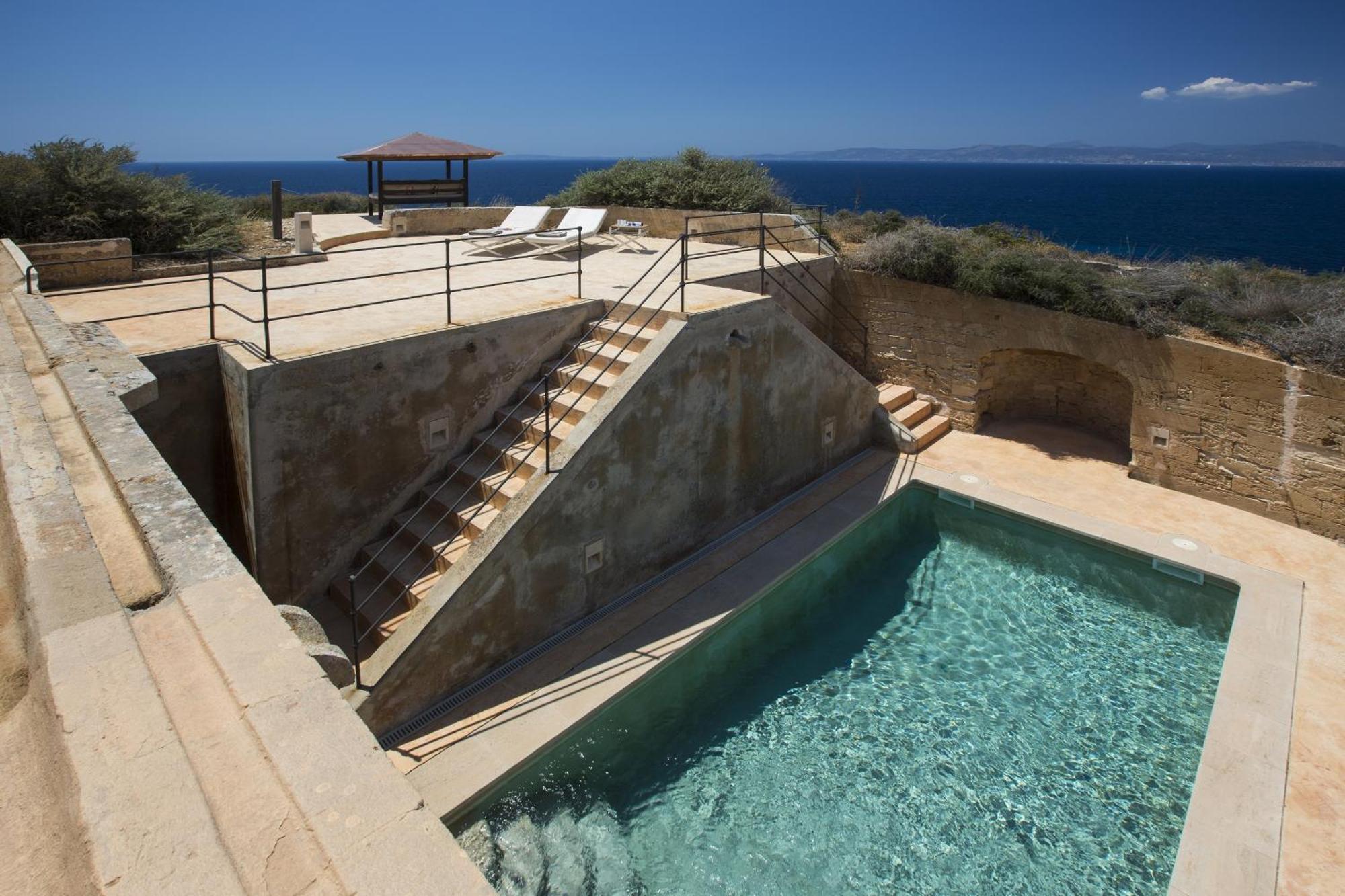 Cap Rocat, A Small Luxury Hotel Of The World Cala Blava  Exterior foto